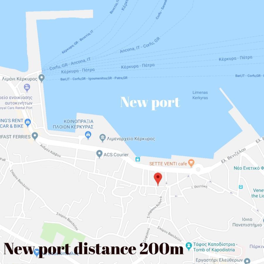 Joy New Port Studio Corfu Town 外观 照片